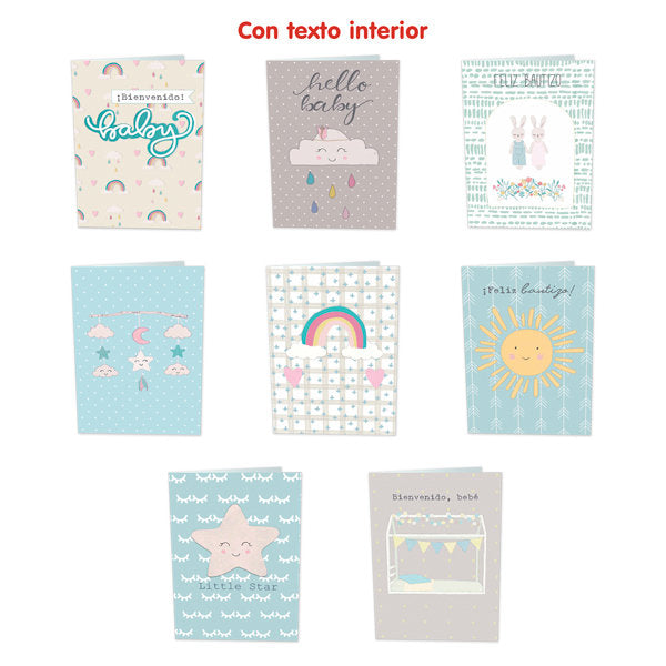Expositor 48 Tarjetas Bebe Surtido Busquets Argual B03484
