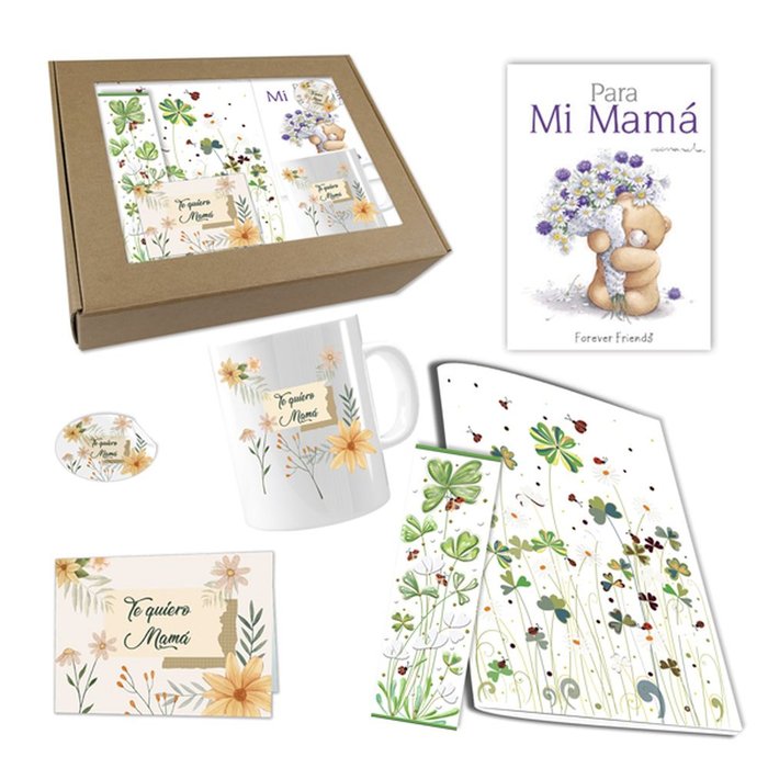 CAJA REGALO DIA DE LA MADRE FLORECILLAS | ARGUVAL, S,L, | 1 UNIDAD | 8421363483347