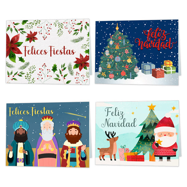 MINI CARD NAVIDAD FANTASIA 100U SURTIDAS | ARGUVAL NAVIDAD | ENVASE 100 UDS. UNIDAD | 8421363486652 Imagen principal del producto