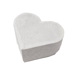 CAJITA REGALO GRANDE CORAZON BLANCA 12X11X6 BUSQUETS | ARGUVAL, S,L | 1 UNIDAD | 8421363487239