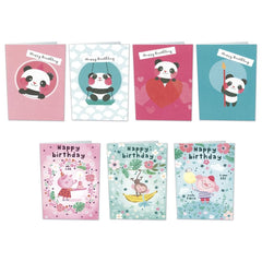 TARJETA CUMPLEAÑOS ANIMALES INGLES 48U BUSQUETS | ARGUVAL, S,L | ENVASE 48 UDS. UNIDAD | 8421363490642