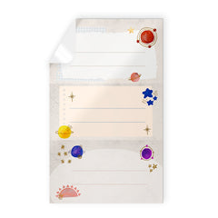 ETIQUETAS ESCOLARES ADHESIVAS ESCOLARES PLANETAS 9U | 10 UNIDADES | (ARGUVAL, S,L,)