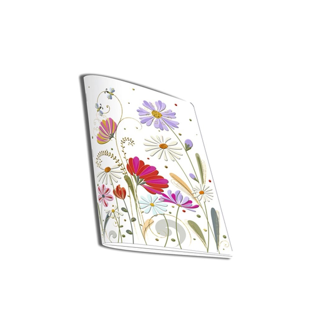 Notebook A6 punteado Turnowsky Flores Arguval 10,5x14,8 cm