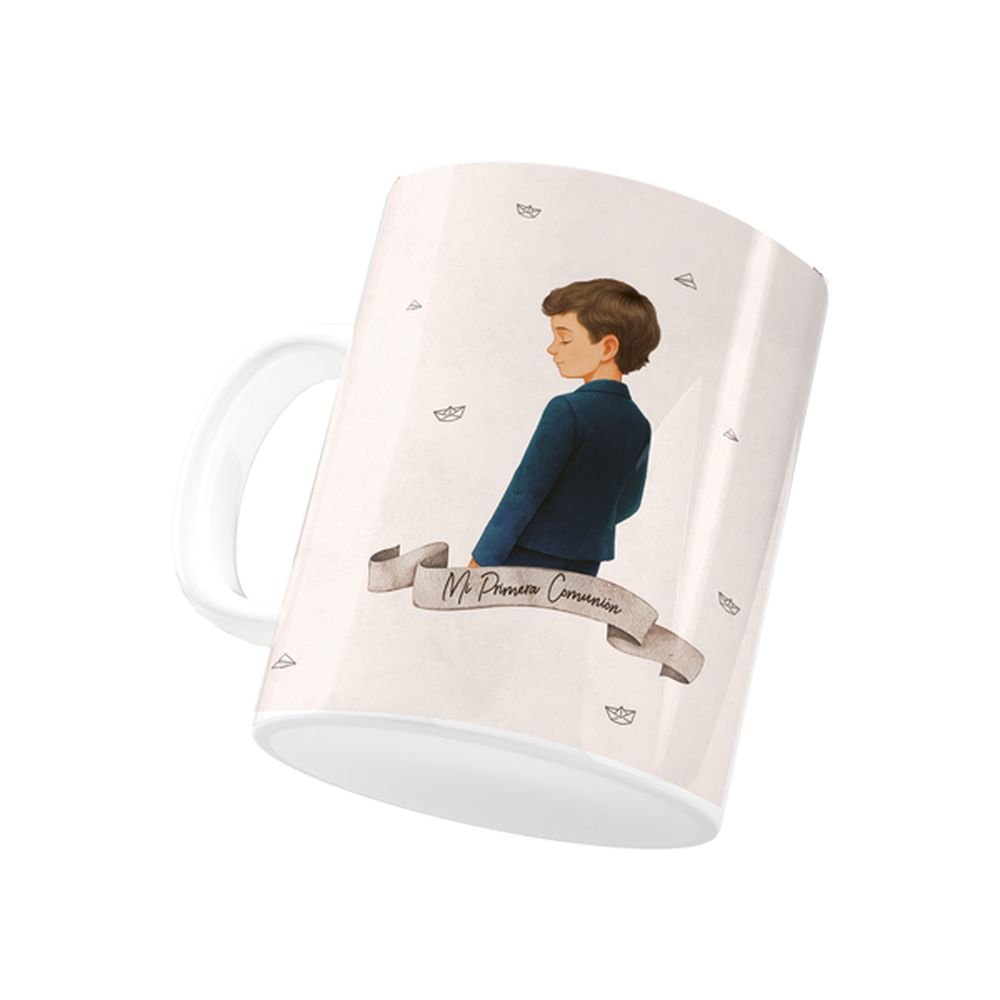 Taza Ceramica Niño Comunion 10X8 CM Imagen principal del producto