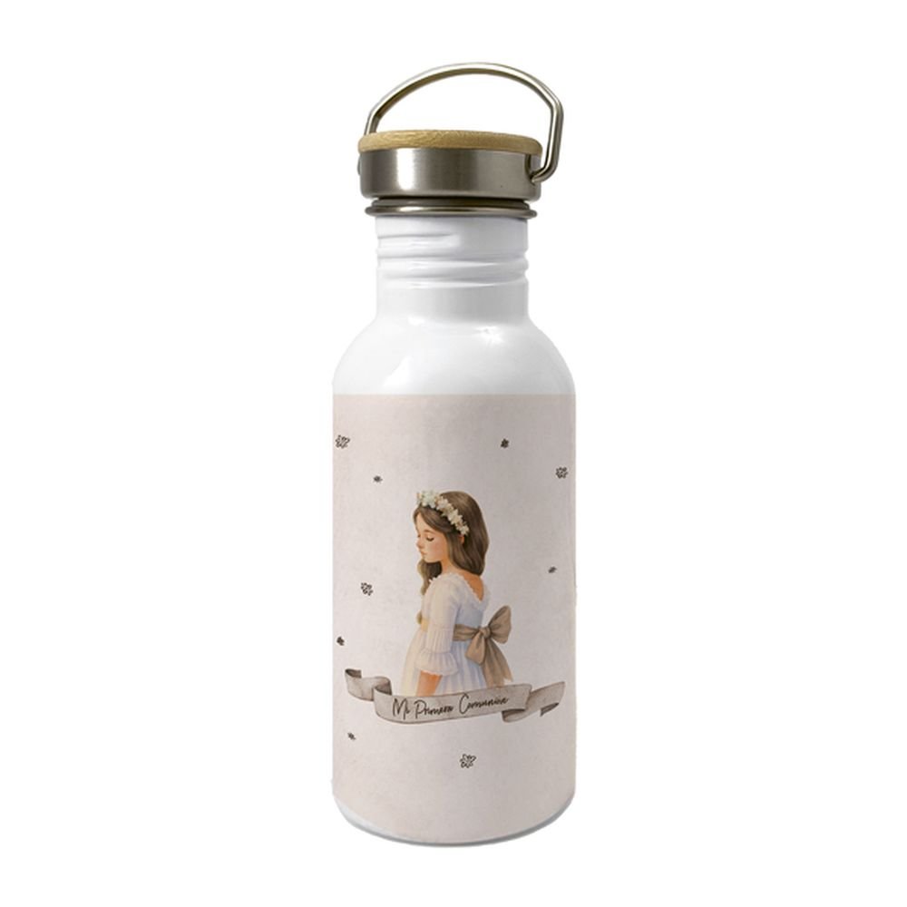 Botella isotérmica Comunión niña 20,5x7 cm 500 ml Argüval Comunión