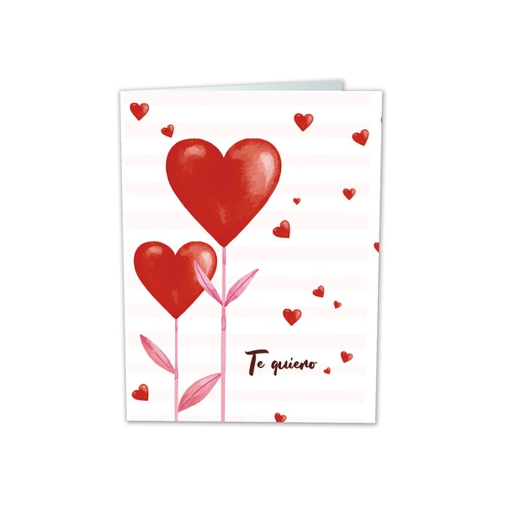 Tarjeta Mini Card 66x90 cm Corazones Te Quiero ARGUVAL SAN VALENTIN Imagen principal del producto