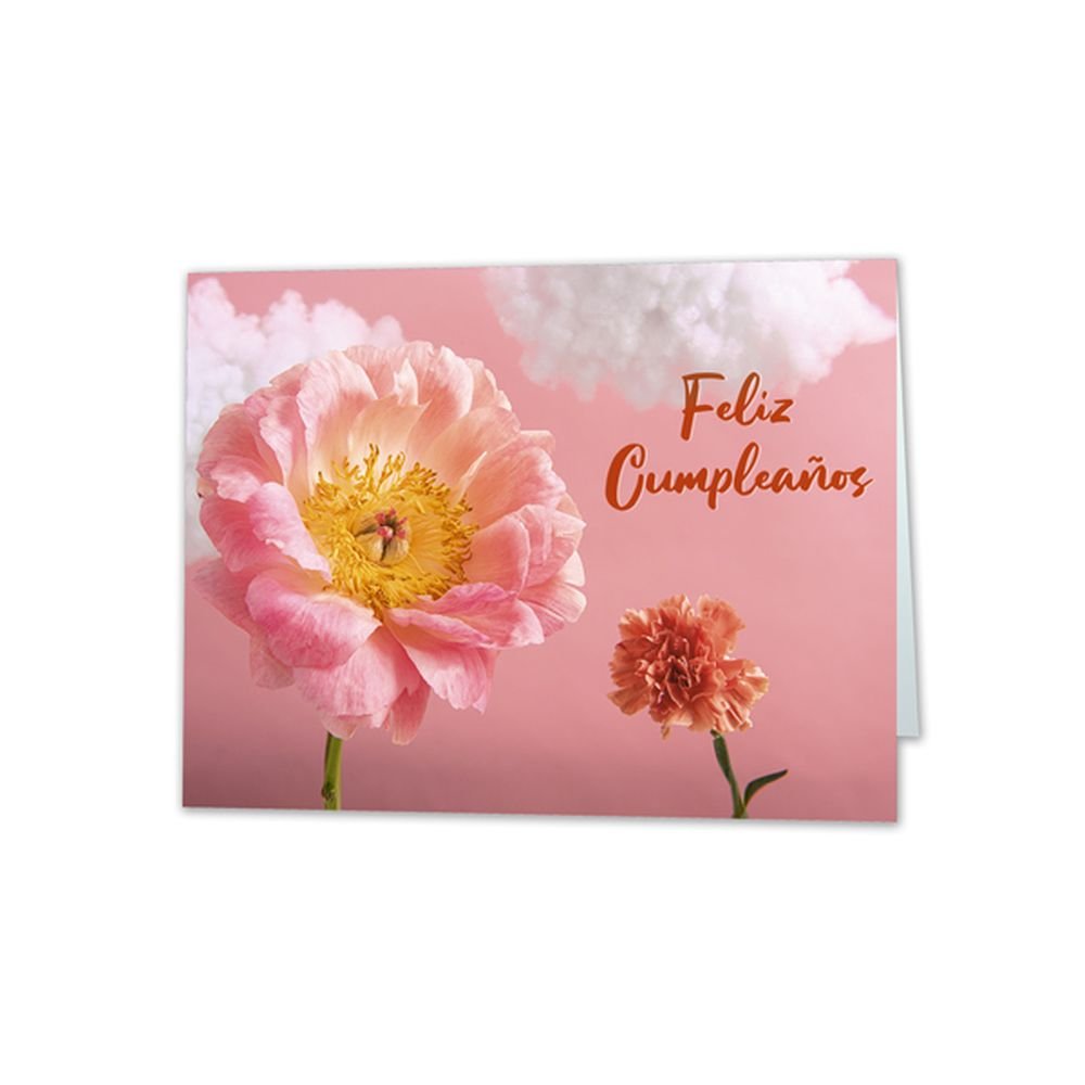 Tarjeta Mini Card 66x90 cm Flores Feliz Cumpleaños ARGUVAL Todo Año Imagen principal del producto