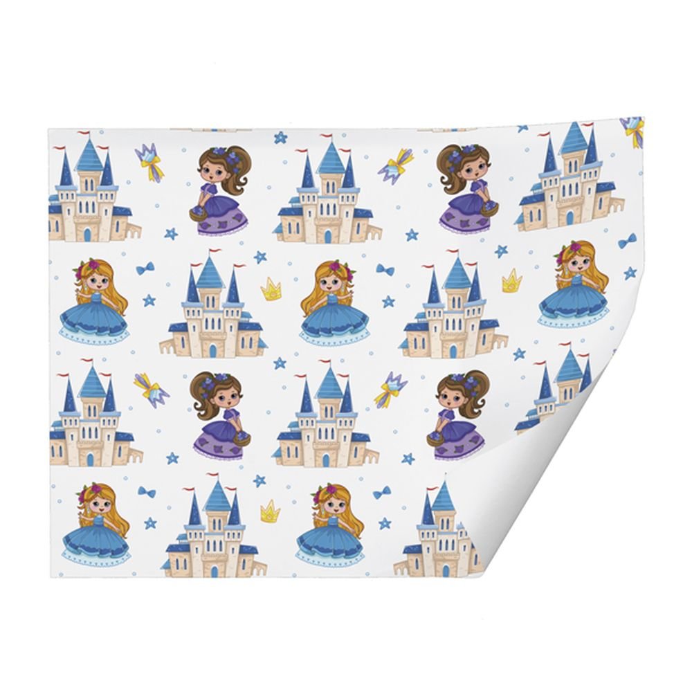 Expositor 25 pliegos papel regalo princesas ARGUVAL Imagen principal del producto