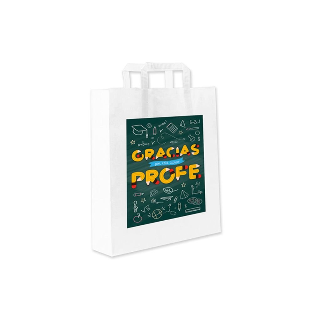 Bolsa pequeña Gracias por Este Curso Profe ARGUVAL Todo Año