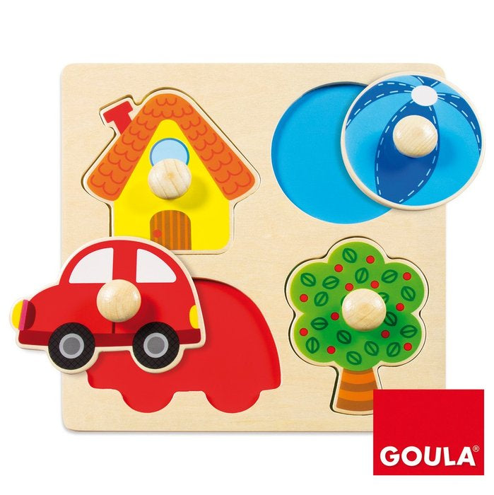 PUZZLE COLOR 4 PIEZAS | GOULA | 1 UNIDAD | 8421914530155