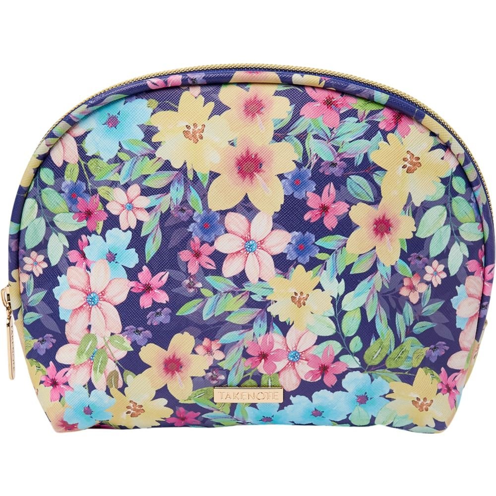 Neceser redondo Takenote Olivia con cremallera
