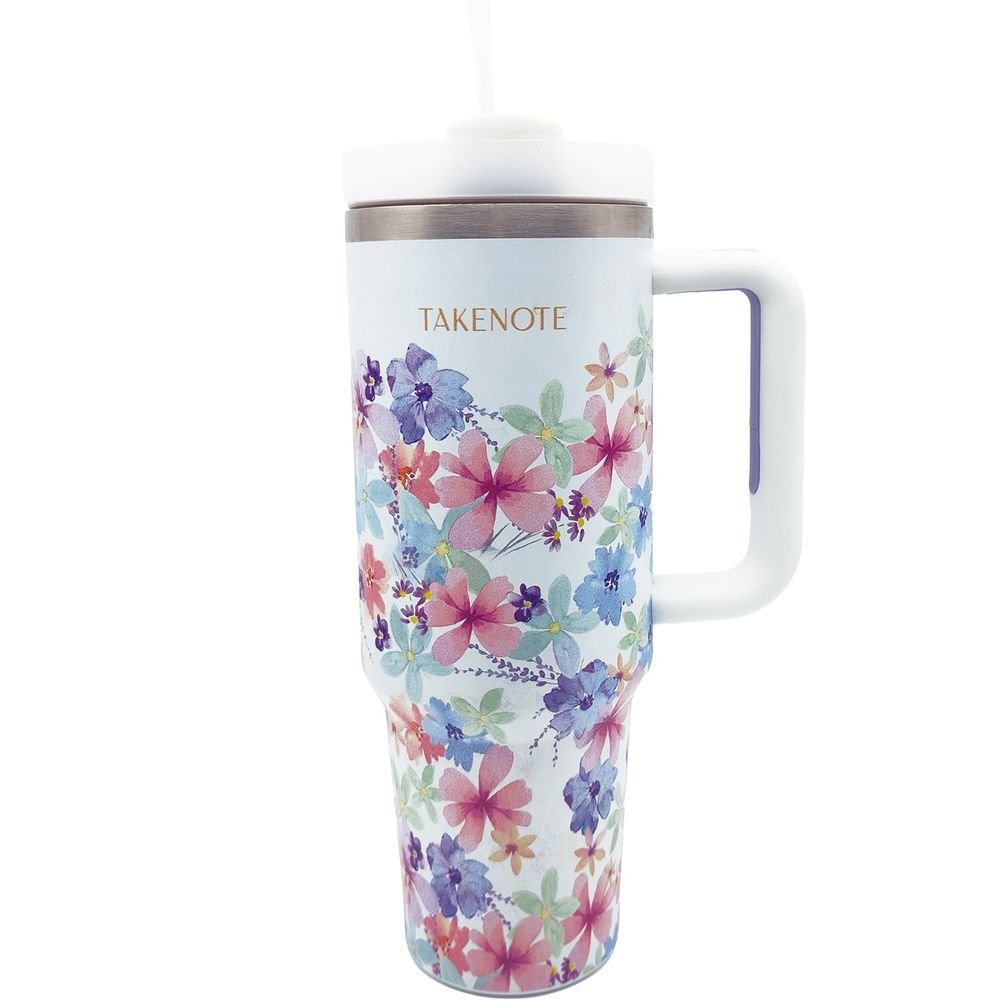 Botella Acero Takenote Violet con Asa 1,2L Marca Takenotes