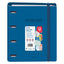 Carpeta A4 Recambio Polyfoam con Goma 4 Anillas 35 mm Azul
