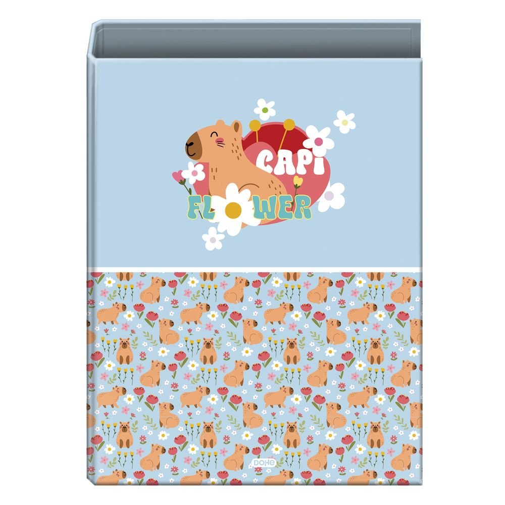Carpeta Folio 4 Anillas 40 mm Capi Flower 2026 Marca Dohe Diseño