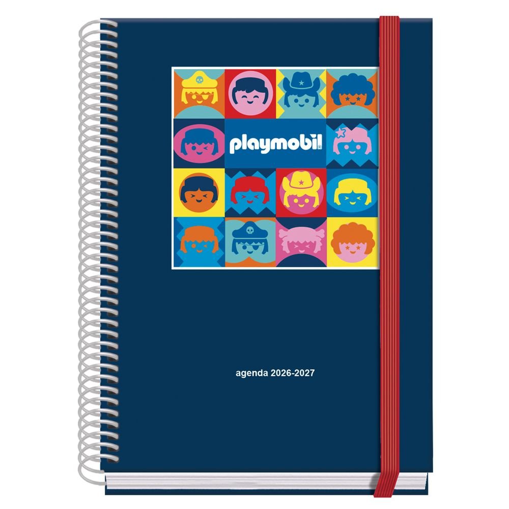 Agenda Escolar 2026-2027 Prime Semana Vista A5 Playmobil