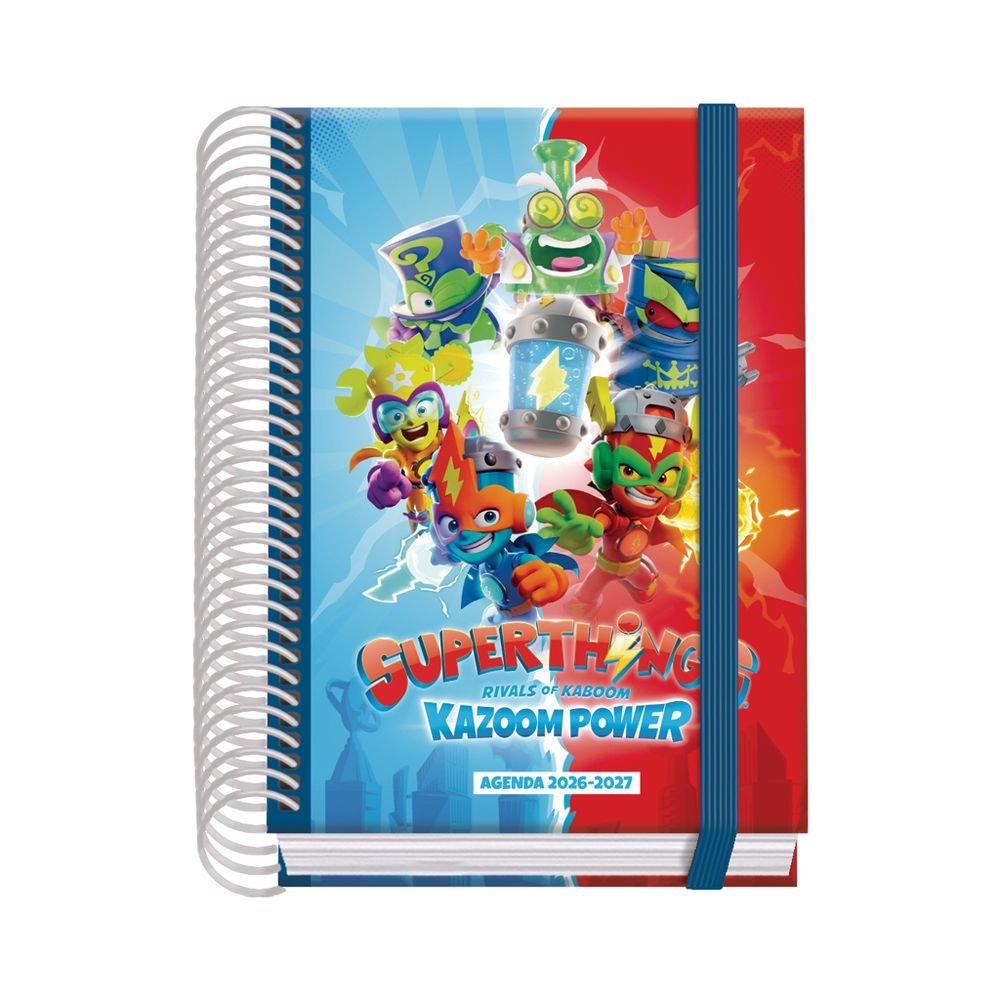 Agenda escolar 2026 2027 Prime Dia Pagina A6 Superthings Marca Dohe Regalo Imagen principal del producto