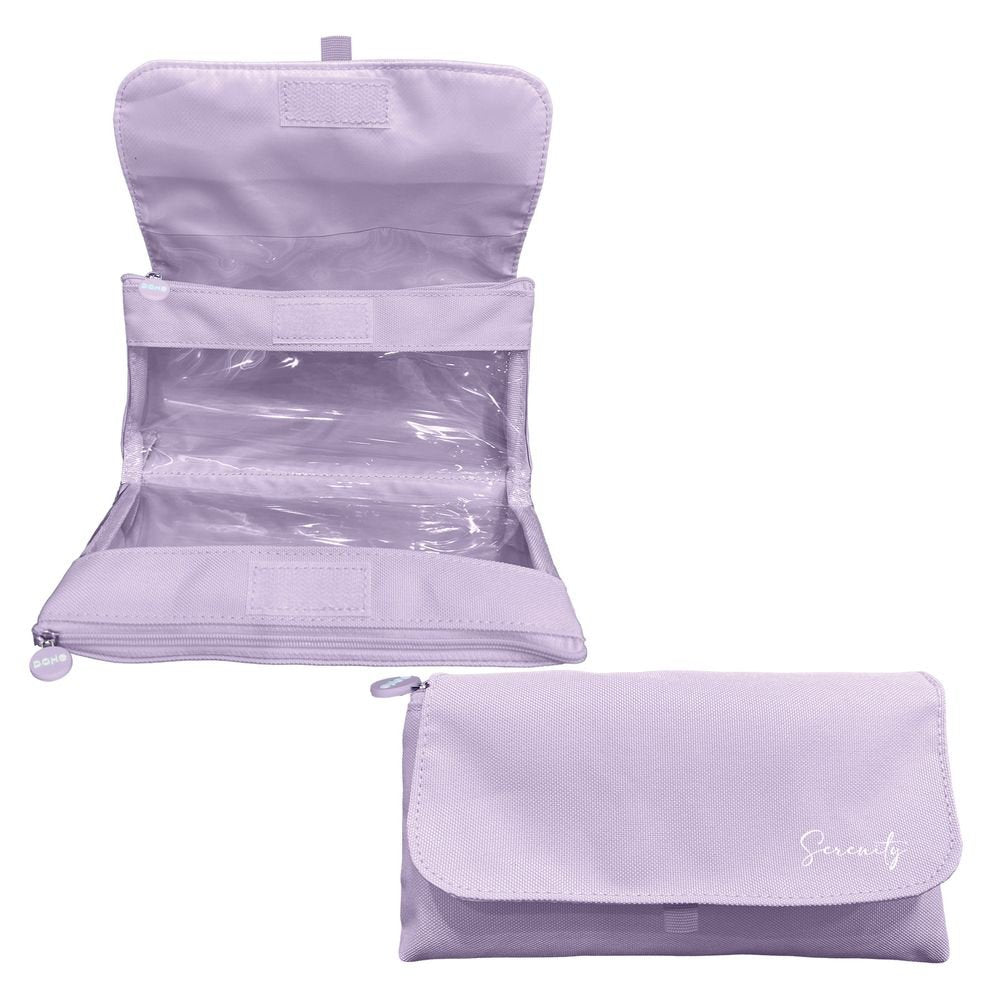 Portatodo Serenity Doble Solapa Morado 220x110x65 mm Marca Dohe Diseño