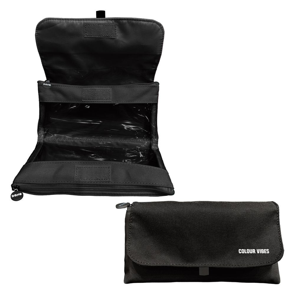 Portatodo Vibes Doble Solapa Negro 220x110x65 mm DOHE Diseño