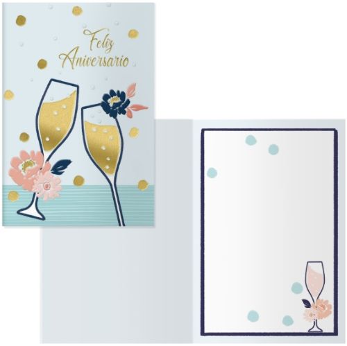 Pack 6 tarjetas felicitación Every-Brindis Dohe Agendas