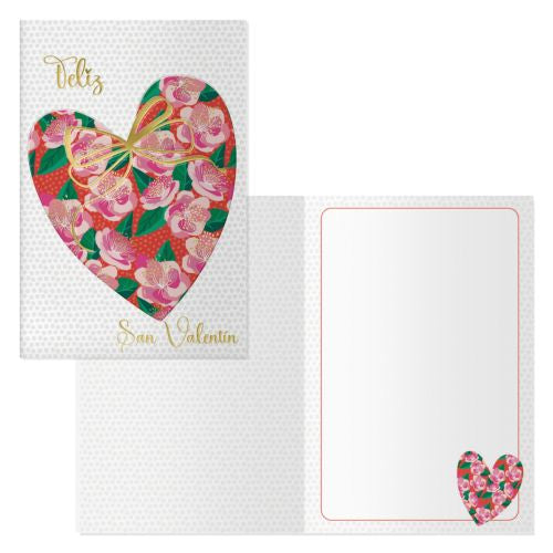 Pack 6 tarjetas felicitación modelo Valentin-Cuore Dohe Agendas
