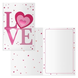Tarjetas felicitación Valentin Sunday DOHE Agendas pack 6
