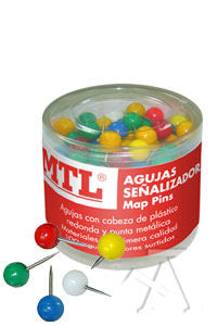 Agujas señalizadoras Colores DOHE para pizarras