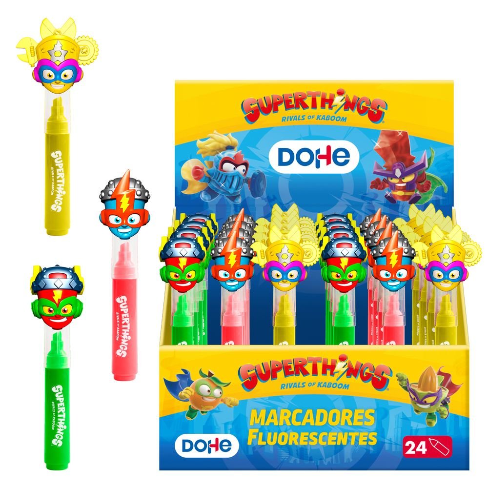 Marcador fluorescente Superthings Dohe Pack 24