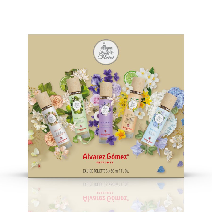 SET 5 PERFUME FLORES FRESCAS 30ML ALVAREZ GOMEZ | ALVAREZ GOMEZ | 1 UNIDAD | 8422385021500 Imagen principal del producto