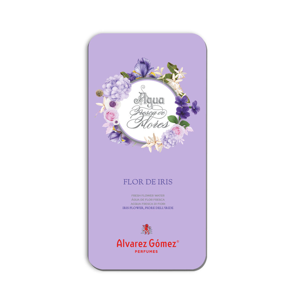 LATA AGUA FRESCA FLORES IRIS 150ML ALVAREZ GOMEZ | ALVAREZ GOMEZ | 1 UNIDAD | 8422385022118 Imagen principal del producto