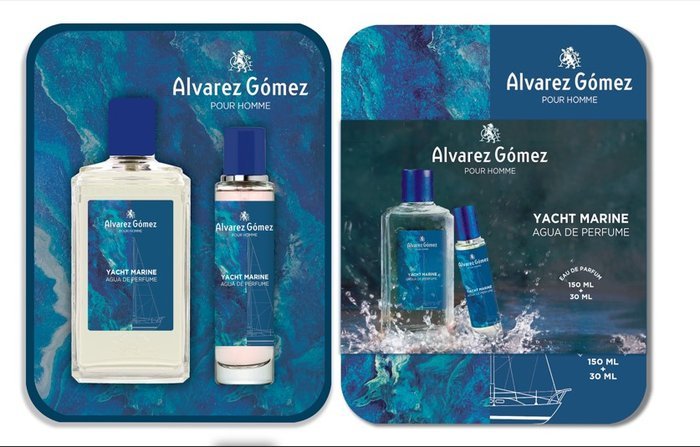 COLONIA LATA YACHT MARINE 150+30ML ALVAREZ GOMEZ HOMBRE | ALVAREZ GOMEZ | 1 UNIDAD | 8422385110013 Imagen principal del producto
