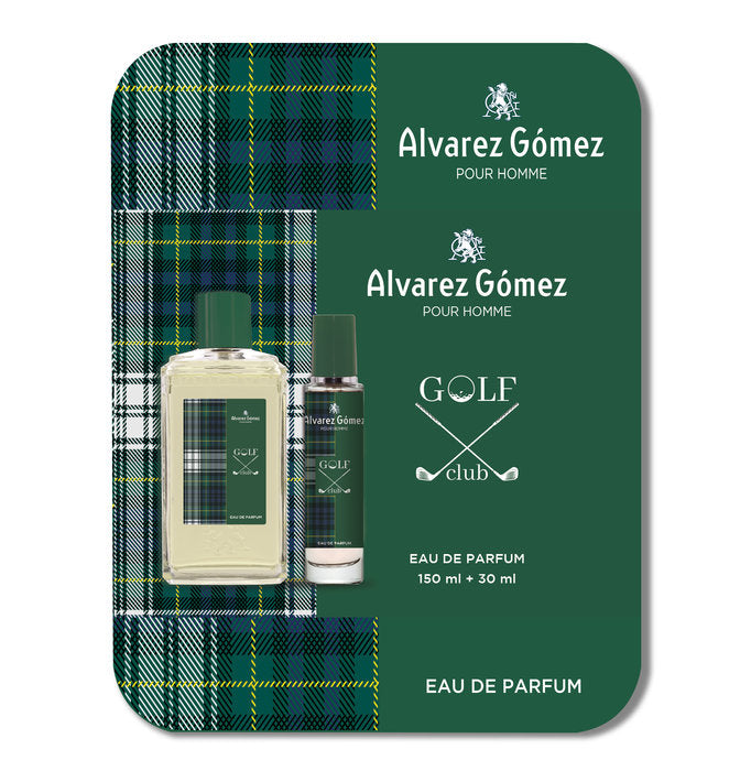 LATA GOLF CLUB 150+30ML ALVAREZ GOMEZ PARA HOMBRE AMADERADO | SAPHIR | 1 UNIDAD | 8422385120012 Imagen principal del producto