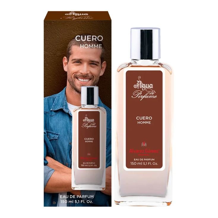 Frasco Agua de Perfume 150 ml Cuero Alvarez Gomez