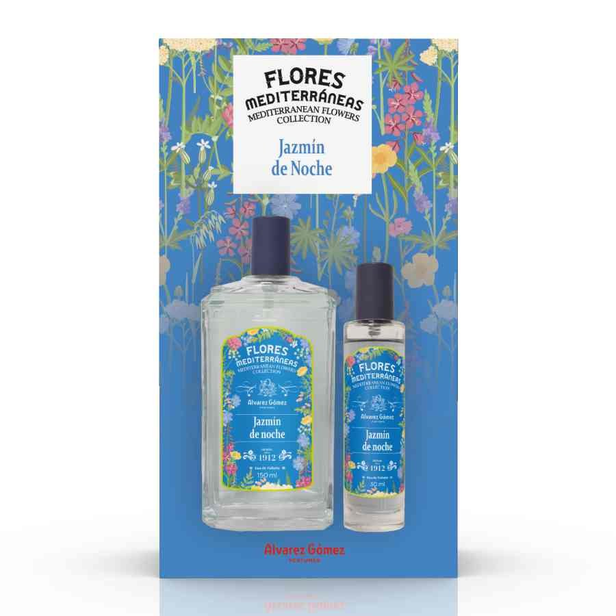 ESTUCHE DUPLO COLONIA MEDITERRANEAS 150+30ML JAZMIN NOCHE | ALVAREZ GOMEZ | 1 UNIDAD | 8422385620031 Imagen principal del producto