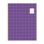 Notebook A4 100H Cuadros 5x5 70 g Microperf Violeta Miquelrius Diseño