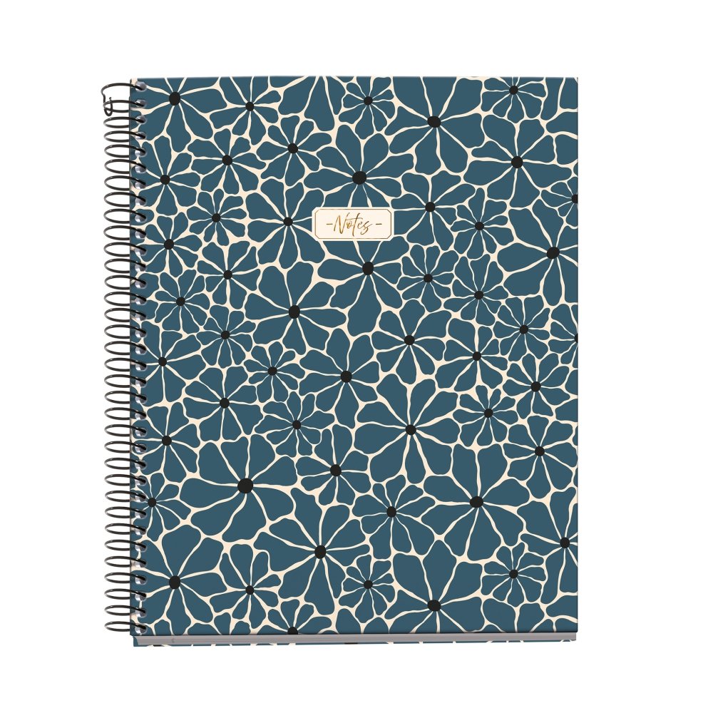 Notebook 4 A5 100 Hojas Cuadrícula Prussia Boho Essence MIQUELRIUS GIFT