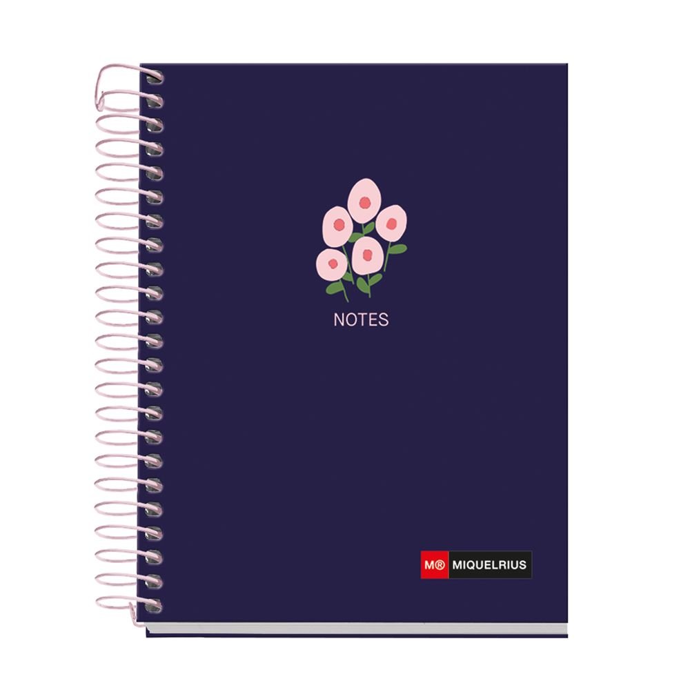 Notebook A6 120H Cuadros 5x5 Spring Dawn MIQUELRIUS Diseño
