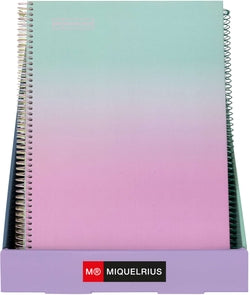 Cuaderno espiral a4 80 hojas cuadricula 4x4 Miquelrius Imagen principal del producto