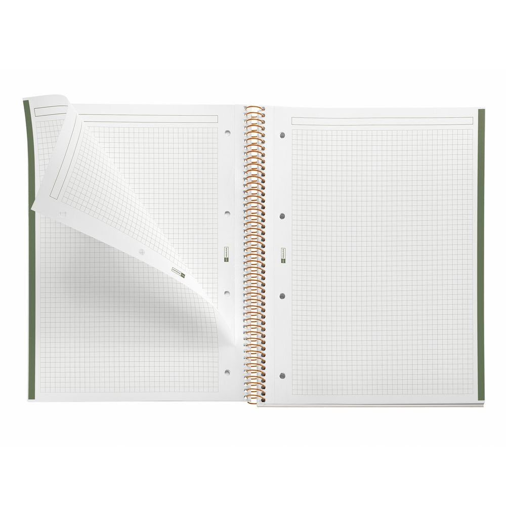 Cuaderno A4 80 hojas cuadrícula Miquelrius Chelindonium