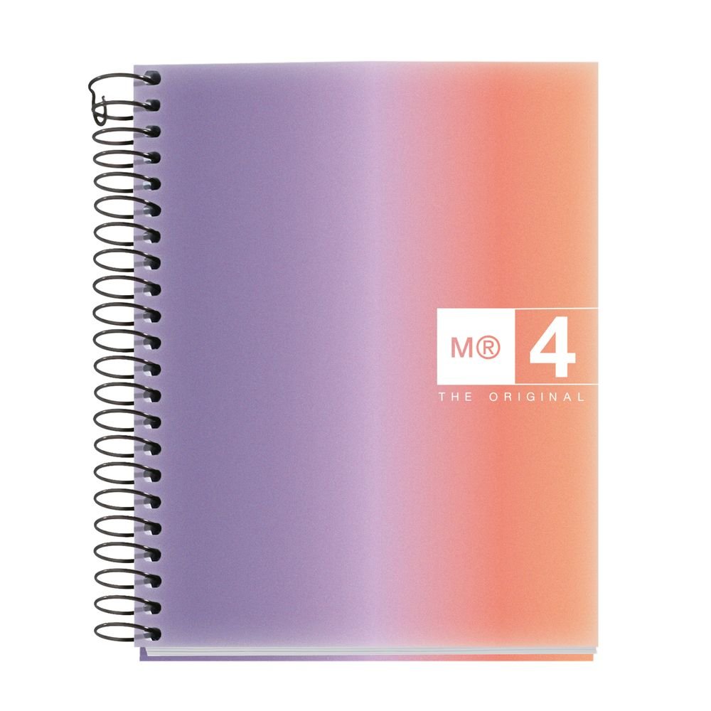 Cuaderno T/b A6 120 H Cuadricula 70G Aurora West Bay