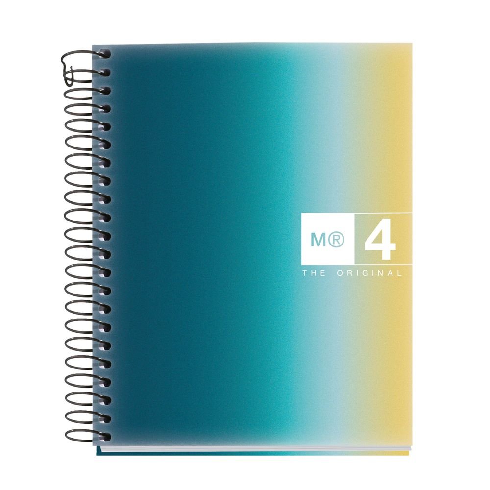 Cuaderno T/b A6 120 H Cuadricula 70G Aurora Santorini