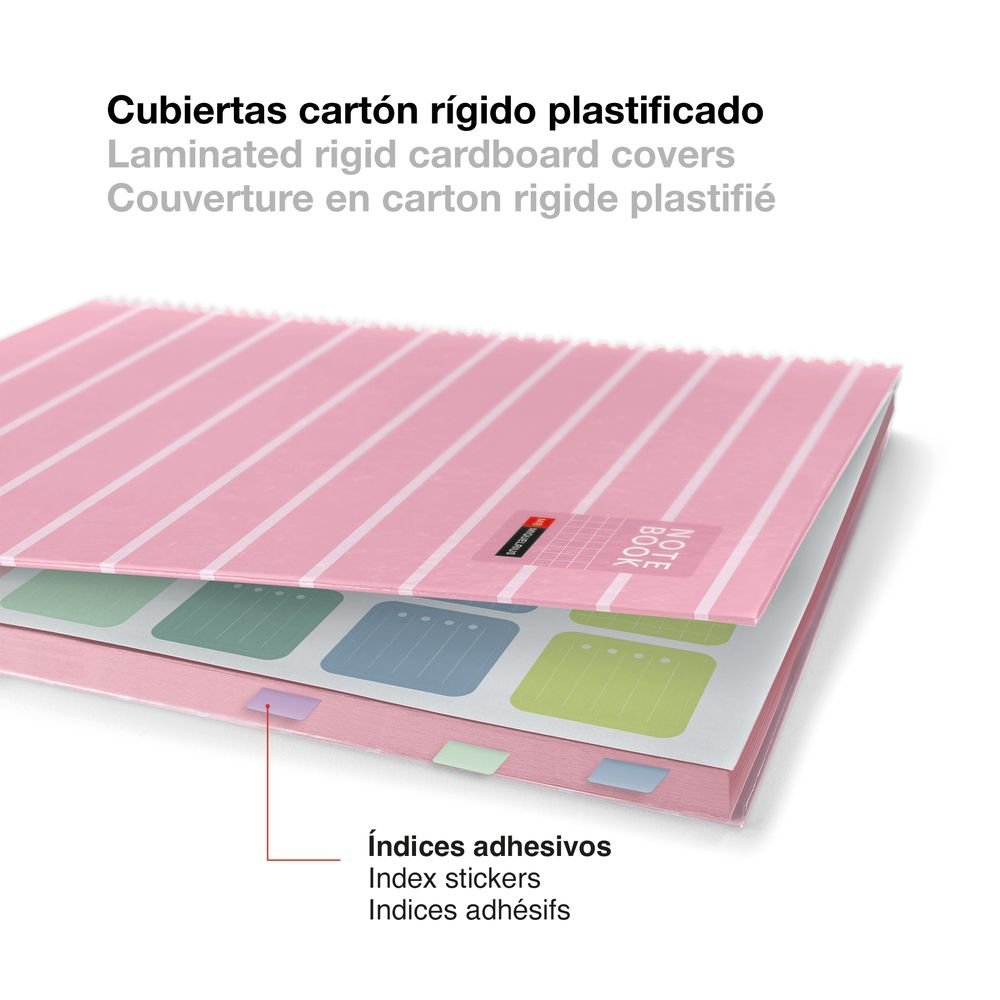 Cuaderno A4 80 hojas cuadrícula Miquelrius