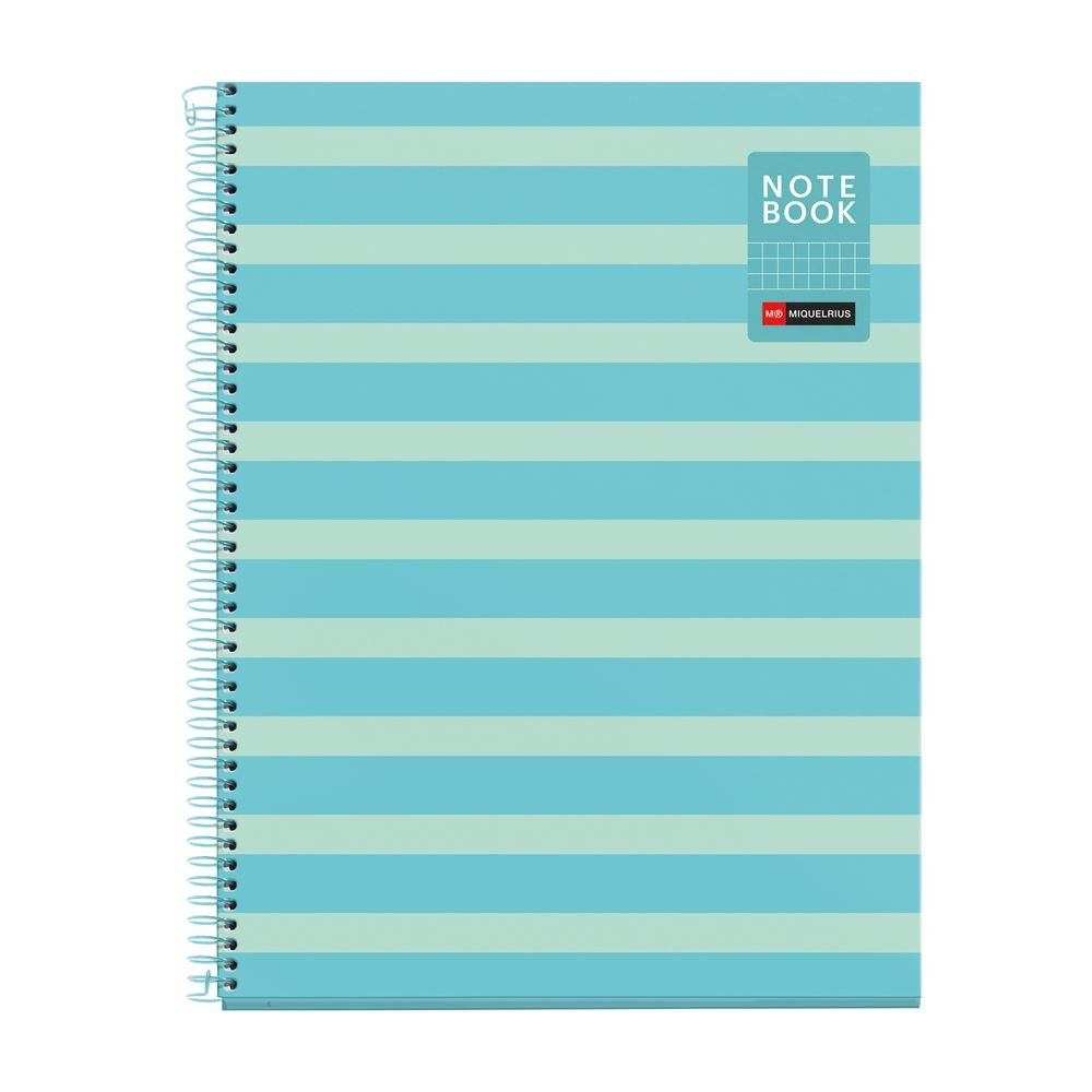 Cuaderno A4 80 hojas cuadrícula Miquelrius Between the Lines