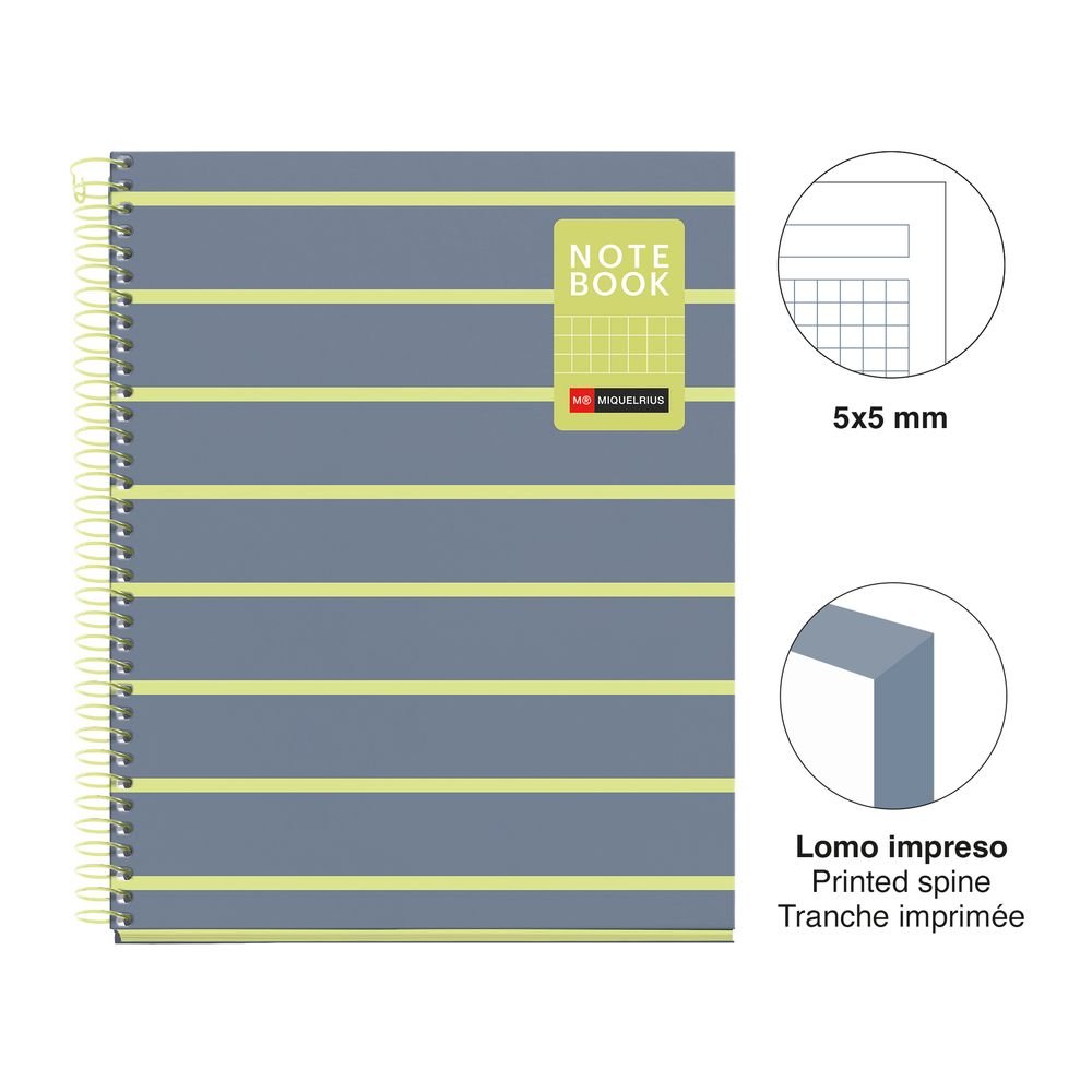 Cuaderno A5 80 hojas Miquelrius Between The Lines