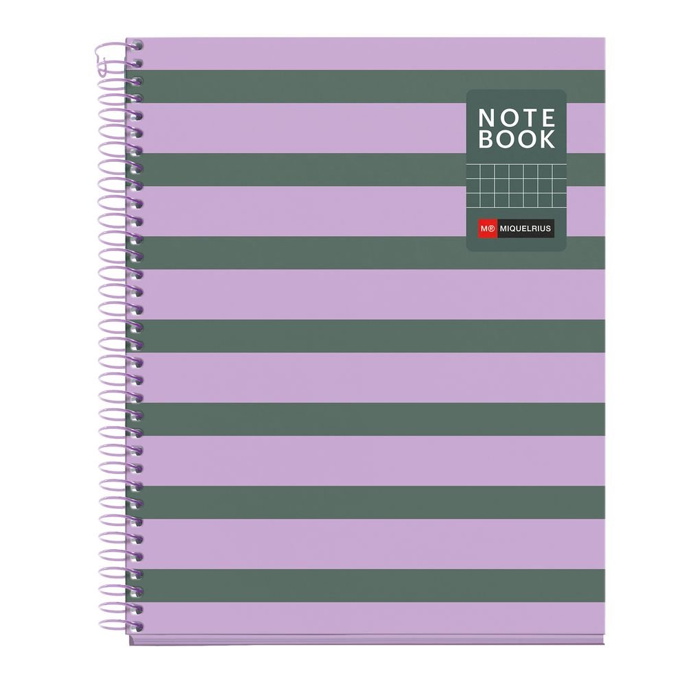 Cuaderno A5 80 hojas cuadrícula Miquelrius