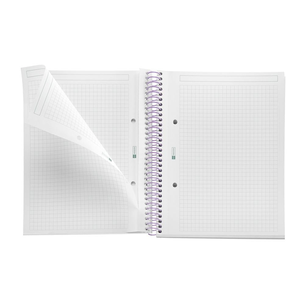 Cuaderno A5 80 hojas cuadrícula Miquelrius