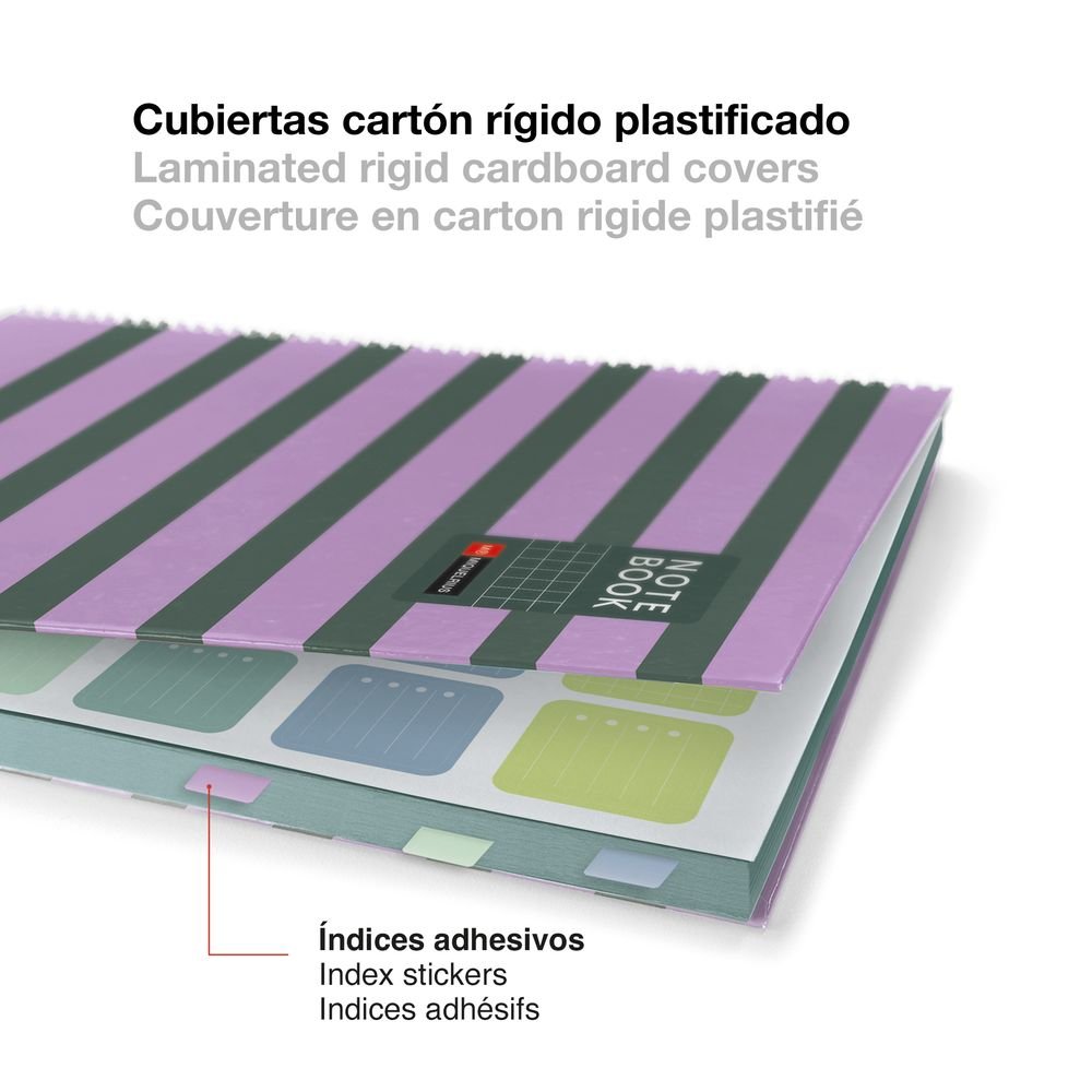 Cuaderno A5 80 hojas cuadrícula Miquelrius