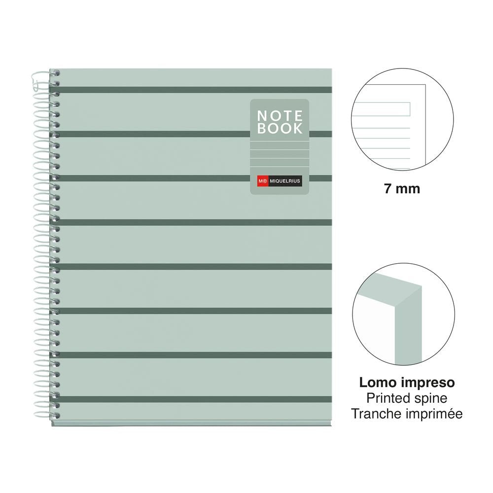 Cuaderno A5 80 hojas Miquelrius Between the Lines