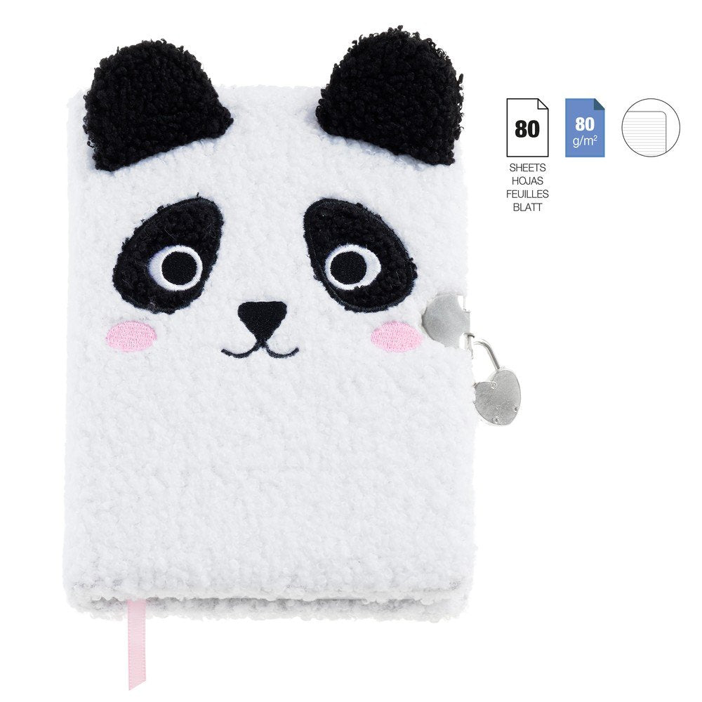 Diario Secreto Peluche Panda Back2Fun