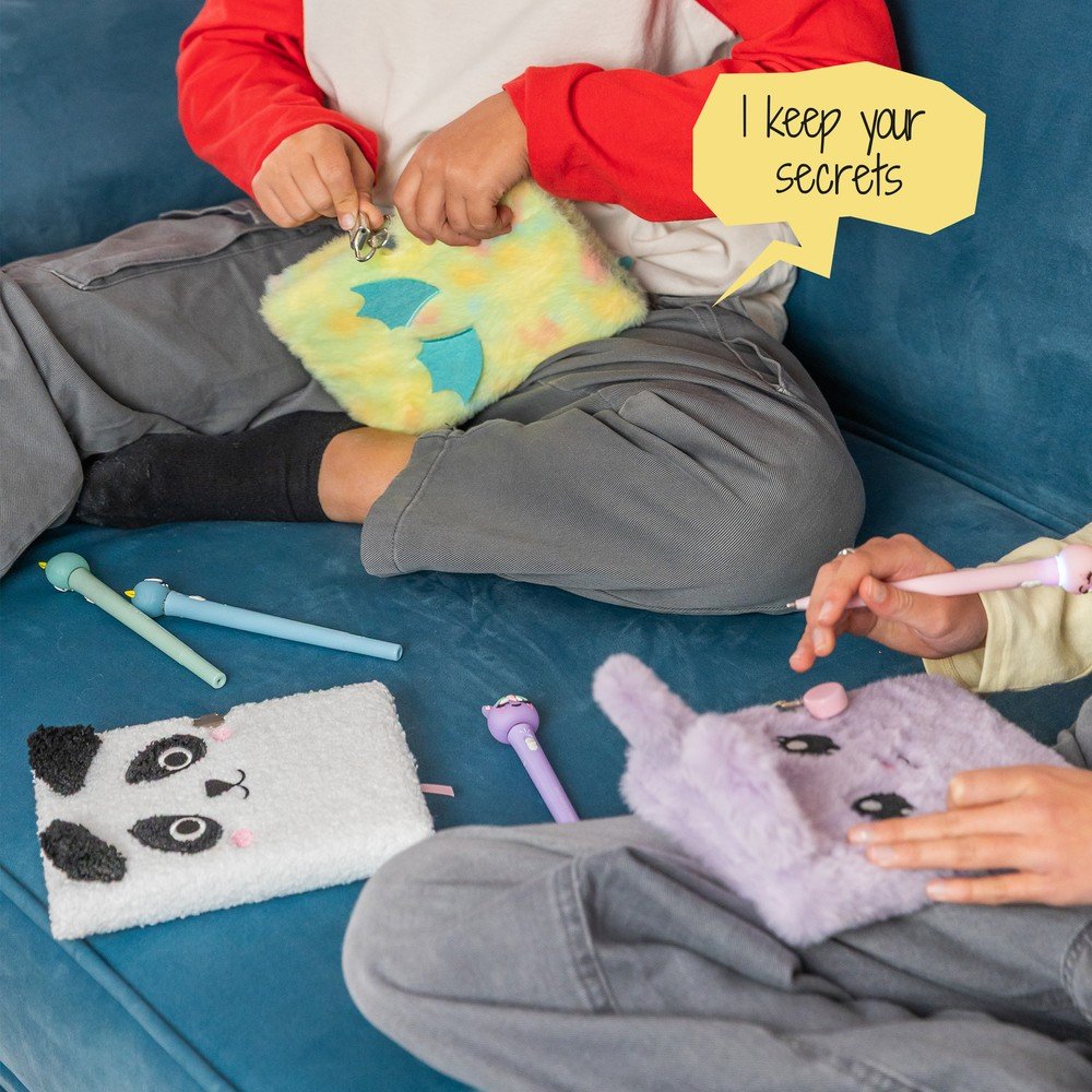 Diario Secreto Peluche Panda Back2Fun
