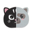 Set 2 Cuadernos Gatita Perrito Back2fun Marca Miquelrius